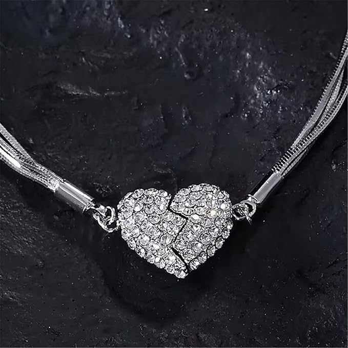 Heart Shaped Magnetic Necklace