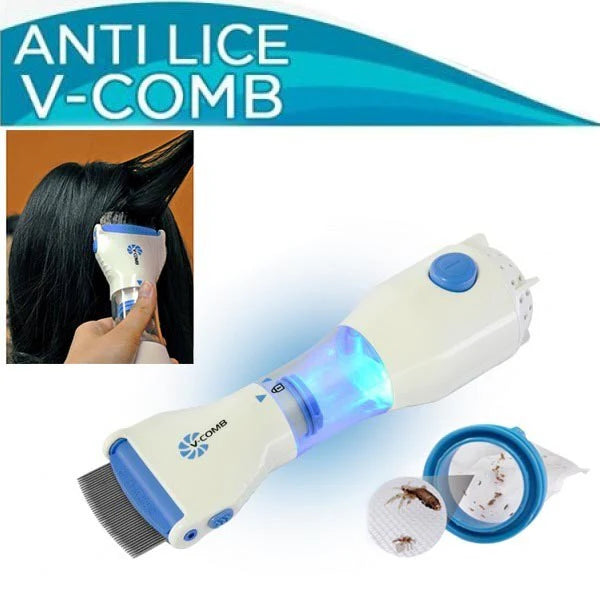 جهاز Licetec V-Comb المضاد للقمل والصيبان